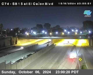 SB 15 at El Cajon Blvd