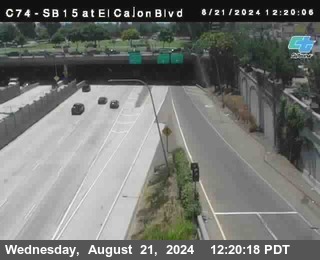 SB 15 at El Cajon Blvd