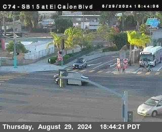 SB 15 at El Cajon Blvd