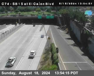 SB 15 at El Cajon Blvd