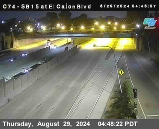 SB 15 at El Cajon Blvd