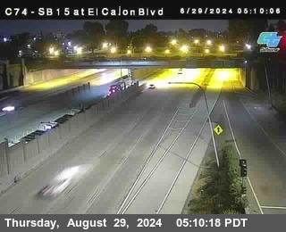 SB 15 at El Cajon Blvd