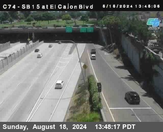 SB 15 at El Cajon Blvd