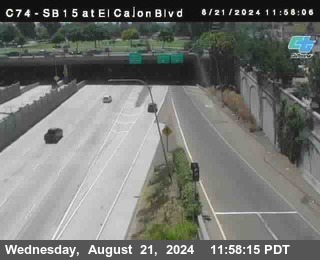 SB 15 at El Cajon Blvd