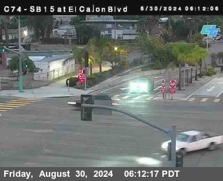 SB 15 at El Cajon Blvd