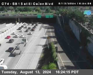 SB 15 at El Cajon Blvd