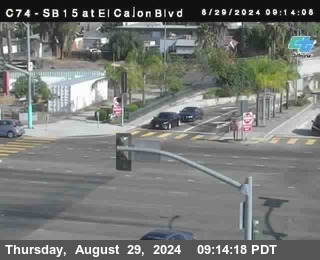 SB 15 at El Cajon Blvd