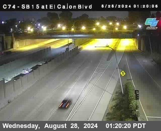 SB 15 at El Cajon Blvd