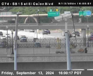 SB 15 at El Cajon Blvd