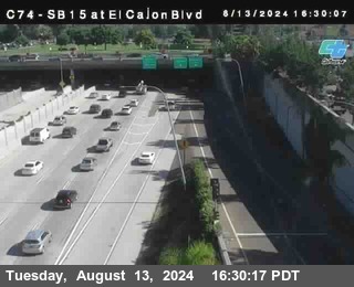 SB 15 at El Cajon Blvd