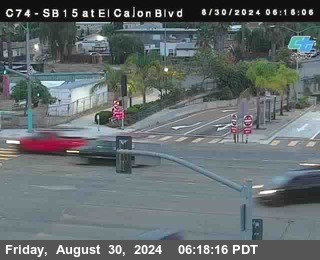 SB 15 at El Cajon Blvd