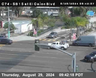 SB 15 at El Cajon Blvd