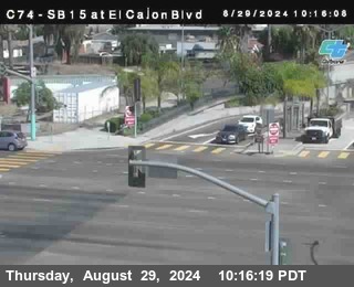 SB 15 at El Cajon Blvd