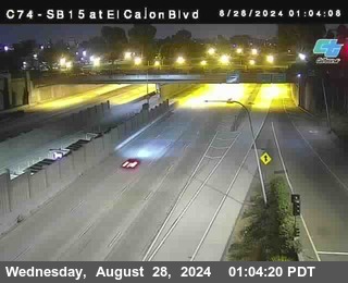 SB 15 at El Cajon Blvd