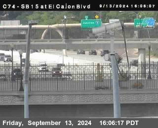 SB 15 at El Cajon Blvd