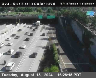 SB 15 at El Cajon Blvd