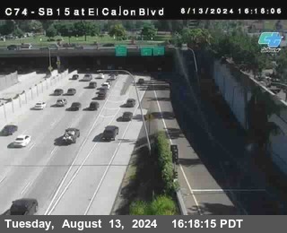 SB 15 at El Cajon Blvd