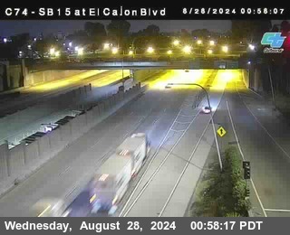 SB 15 at El Cajon Blvd