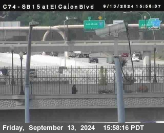 SB 15 at El Cajon Blvd