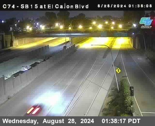 SB 15 at El Cajon Blvd