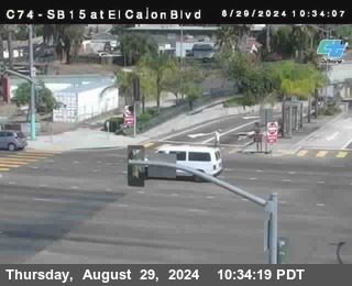 SB 15 at El Cajon Blvd