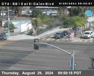 SB 15 at El Cajon Blvd