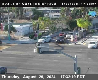 SB 15 at El Cajon Blvd