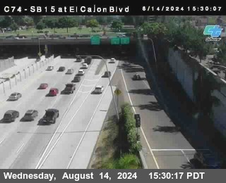 SB 15 at El Cajon Blvd