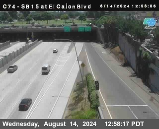 SB 15 at El Cajon Blvd