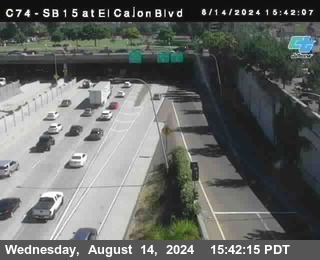 SB 15 at El Cajon Blvd