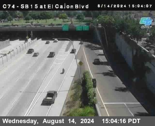 SB 15 at El Cajon Blvd