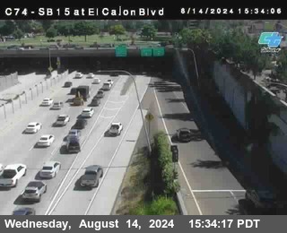 SB 15 at El Cajon Blvd