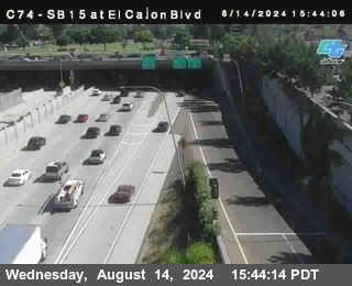 SB 15 at El Cajon Blvd