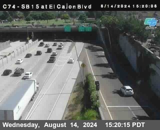 SB 15 at El Cajon Blvd