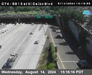 SB 15 at El Cajon Blvd