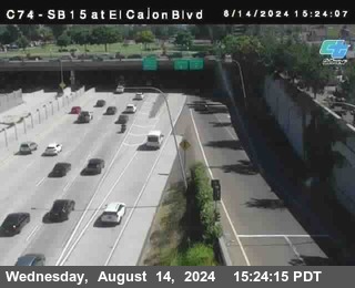 SB 15 at El Cajon Blvd