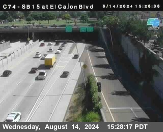 SB 15 at El Cajon Blvd