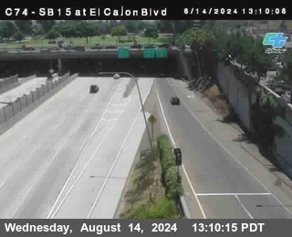 SB 15 at El Cajon Blvd