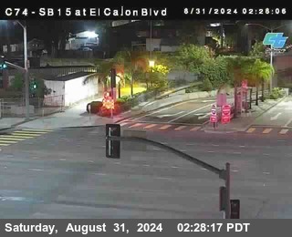 SB 15 at El Cajon Blvd