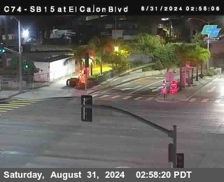 SB 15 at El Cajon Blvd