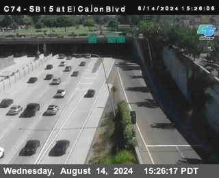 SB 15 at El Cajon Blvd