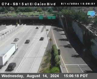 SB 15 at El Cajon Blvd