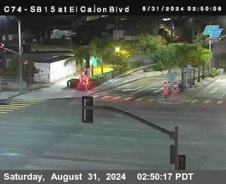 SB 15 at El Cajon Blvd