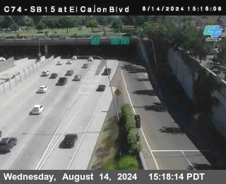 SB 15 at El Cajon Blvd