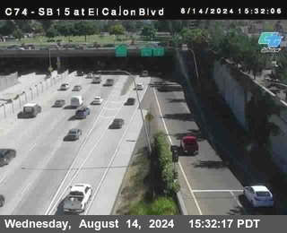 SB 15 at El Cajon Blvd