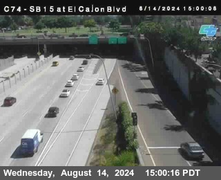 SB 15 at El Cajon Blvd