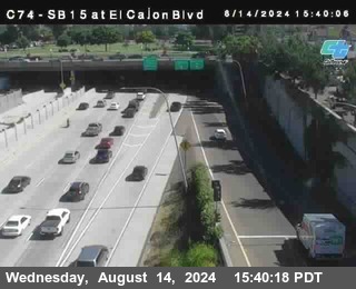 SB 15 at El Cajon Blvd