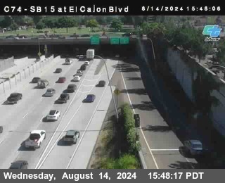 SB 15 at El Cajon Blvd