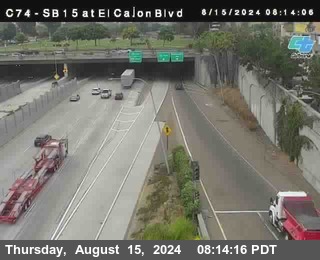 SB 15 at El Cajon Blvd