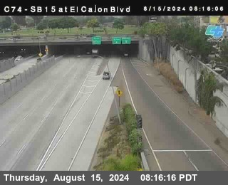 SB 15 at El Cajon Blvd